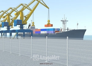2D ограждения для морских и речных портов в Краснодаре