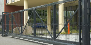 Ворота откатные для 2D и 3D ограждений в Краснодаре